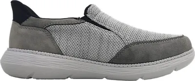 Imagen del producto de Zapatos de hombre Bugatti, modelo Cedar, tipo slipper, color gris, para uso casual
