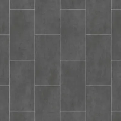 A seamless pattern of dark gray rectangular tiles with light gray grout lines.