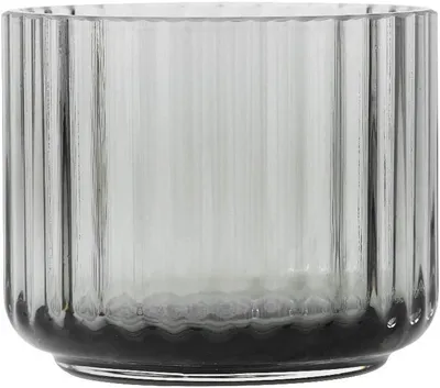 Image de Porte-bougie, diamètre 6,7 cm, soufflé à la bouche, en verre