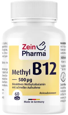 Obrázok produktu pre ZeinPharma B12 500 µg pastilky, 60 tabliet