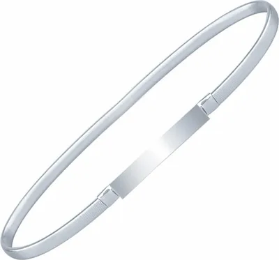 Produktbild von Daalo Elastischer Gürtel 70cm silber
