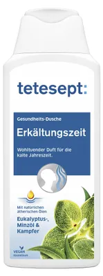 Produktbild von tetesept Erkältung Duschgel, Bringt spürbare Erleichterung der Erkältungssymptom