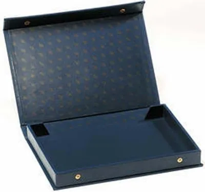 Produktbild von Münzkassette L für bis zu 4 Münztableaus, blau, leer