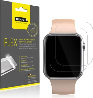 Obrázek produktu pro 2x ochranná fólie pro Fireboltt Ring, 100% pokrytí displeje, dipos Flex