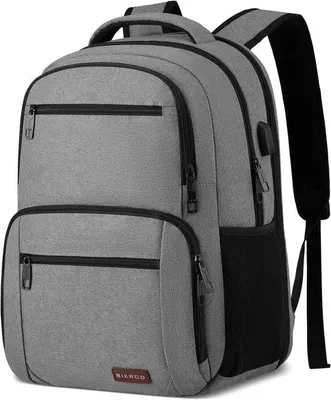 Produktbild von Famanu Laptoprucksack 15,6 Zoll - Wasserdicht mit Diebstahlschutz und USB-Ladeanschluss