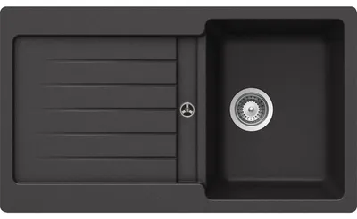 Produktbild von Schock Typos D-100 A Onyx - TYPD100AGON Granitspüle