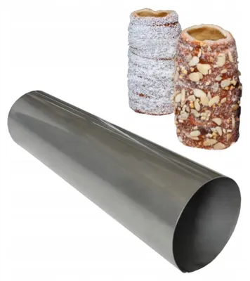 Produktbild von EkoForemki Edelstahl Backformen für Kurtosze Trdelnik Set