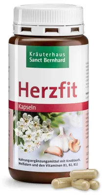 Produktbild von Sanct Bernhard Herzfit - 180 Kapseln