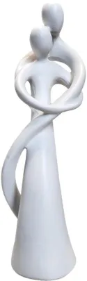 Obrázek produktu pro Zlatá dekorace do obývacího pokoje, figurka z polyresinu, moderní umění