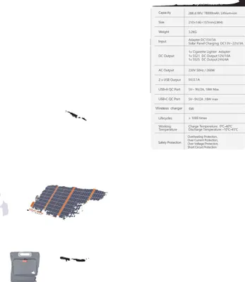 Immagine prodotto di Stazione di ricarica portatile, uscita CA da 300 W, opzioni di ricarica versatili, P66 e TSP18V100W