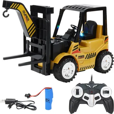 Obrázek produktu pro Bezdrátový dálkový ovladač Forklift Multifunkční simulační strojírenství vozidla Toy Jak je uvedeno