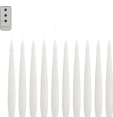 Produktbild von Luca Lightning LED Tafelkerzen mit Timer 15 cm 10-tlg.