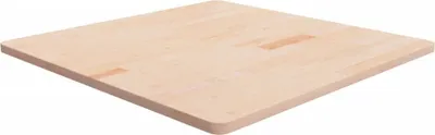 Obrázok produktu pre Nábytok Stolová doska štvorcová 90x90x2,5 cm Dubové drevo Neošetrené - Stolové dosky 342933