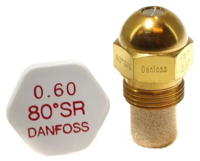 Produktbild von Danfoss Ölbrennerdüse 0,60/80°SR (030F9912)