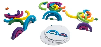 Image de Jeu et puzzle arc-en-ciel