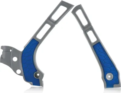 Image de ACERBIS X-Grip Subframe argent/bleu pour Yamaha