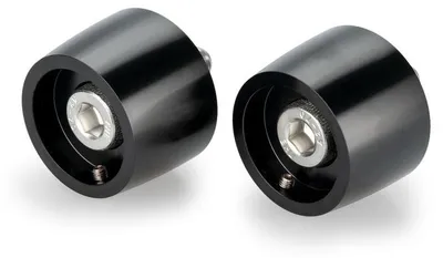 Image de Embouts de guidon PUIG 22096N Thruster  adaptés à la YAMAHA MT-09 SP Noir