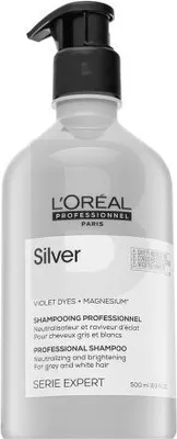 Produktbild von L´Oréal Professionnel Série Expert Silver Shampoo neutralisierte Shampoo für graues Haar 500 ml
