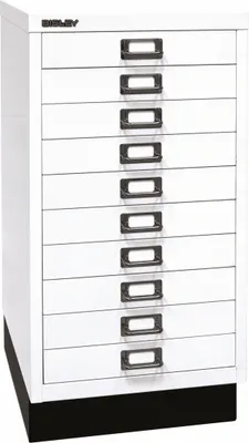 Produktbild von Bisley MultiDrawer Schubladenschrank - Farbe: Verkehrsweiß