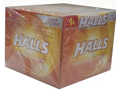 Produktbild von Perfetti HALLS SÜßIGKEITEN HONIG ZITRONE 20STCK