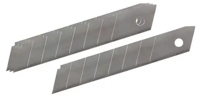 Image de Lames Cutter 9 mm - Lot de 10 - Acier - Précision et Tranchant Durable - D-Work