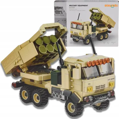 Immagine prodotto di Lolex | Himars giocattolo da costruzione - 457 pezzi - 11,2 X 20,4 X 8,6 Cm - Giocattoli militari - Modellismo