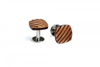 Produktbild von BeWooden Herren hölzerne Manschette Tasten Sul brown