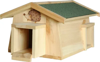Produktbild von Igelhaus "Mecki" mit zwei Eingängen, Kiefer