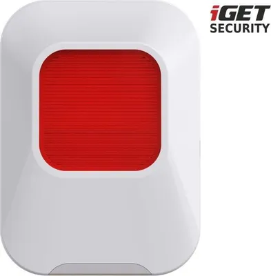 Produktbild von iGET EP24, Verdrahtete Sirene, Drinnen, 1000 m, 90 dB, Akku, 3 Jahr(e)