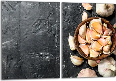 Produktbild von Glasschutzplatte für den Herd 2x40x52 Knoblauch