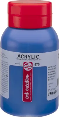 Produktbild von ROYAL TALENS Acrylfarbe ArtCreation phthaloblau 750 ml