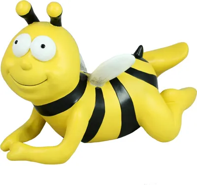 Produktbild von Bienen Figur fliegend 33 cm Bienen Deko Bienen Gartenfigur Biene