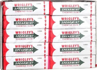 Obrázek produktu pro Žvýkačky Wrigley's Spearmint Multipack - 20 x 5 proužků