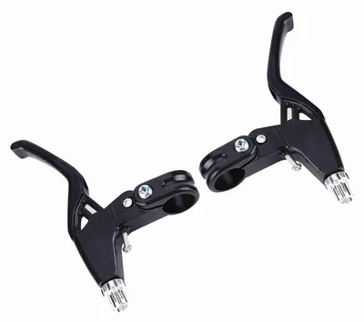 Produktbild von 1 Paar Bremshebel aus Aluminiumlegierung für Mountainbikes (schwarz)
