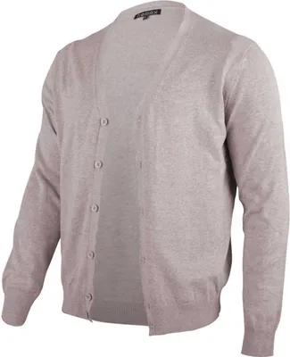 Immagine prodotto di Cardigan cardigan maglia pullover, Colore: Melange-beige, Taglia: L