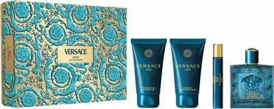Immagine prodotto di Versace Eros Set Eau de Parfum, 100 ml + Balsamo dopobarba, 75 ml + Gel doccia, 75 ml + Eau de Parfum, 10 ml