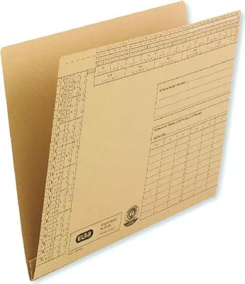 Produktbild von ELBA Einstellhefter 100552000 23x31cm kfm./Behördenheftung braun