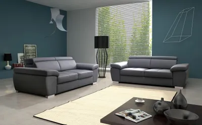 Produktbild von Moderne Sofagarnitur Polster Sofa Set Couch Designer Couchen 3+2 Sitzer Sets Neu