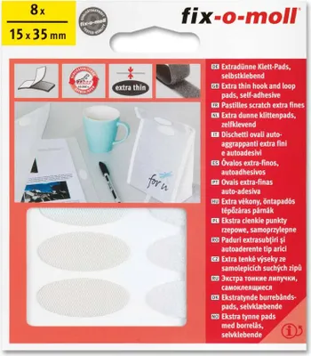 Produktbild von Klettpads oval fix-o-moll