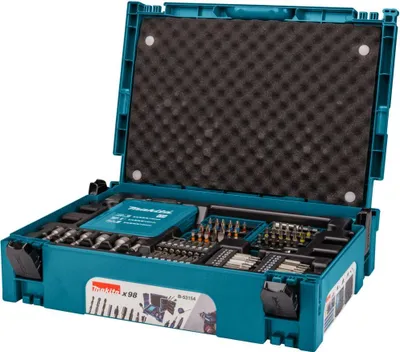Image de Makita Jeu de forets et embouts de vissage 98 pièces dans Mbox B-53154