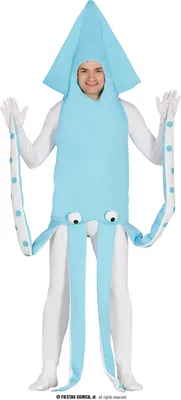 Immagine prodotto di Costume da calamaro per adulti taglia M/L, taglia:S