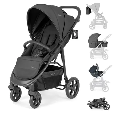 Produktbild von BabyGo Kombikinderwagen Evoultion 3in1, inkl. Babyschale