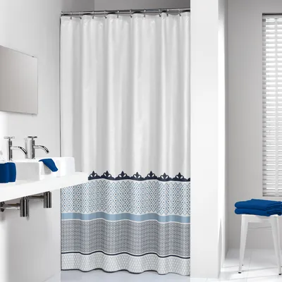Produktbild von Sealskin Duschvorhang Marrakech blau, 235281324