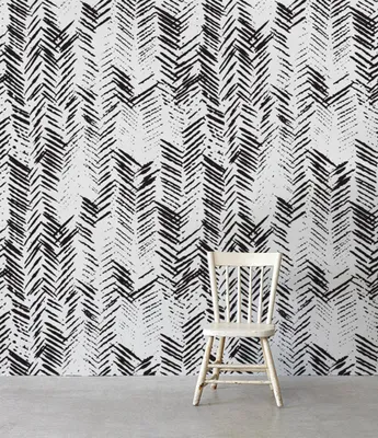 Produktbild von Coloray Fototapete 360x250 cm Vlies-Fototapete - Unordentlicher Herringbone-Herringbone.