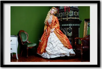 Produktbild von Bild 60x40 MDF-Rahmen, Wandkunst Aristokrat