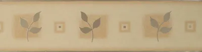 Produktbild von Bordüre Floret Silver Blätter Beige Silber