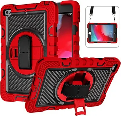 Obrázok produktu pre Puzdro pre iPad Mini 5/4 7,9" so stojanom a ramenným popruhom červené