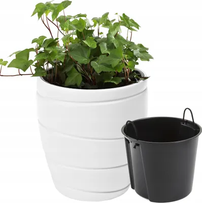 Produktbild von Lamela Blumentopf | Passa | Klein | Weiß | 40 cm