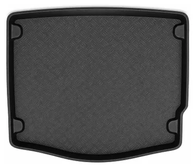Image de Bac de coffre pour Ford Focus MK3 2011- (hayon, roue galette) – noir, sur mesure