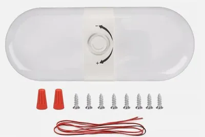 Obrázek produktu pro LED stropní svítidlo pro obytné vozy, dodávky a nákladní automobily, 12 V, stmívatelné, s vypínačem